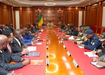 Référendum : le camp du « NON » s&rsquo;entretient avec le Président Oligui Nguema