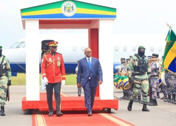 Le président de Guinée Bissau en séjour à Libreville