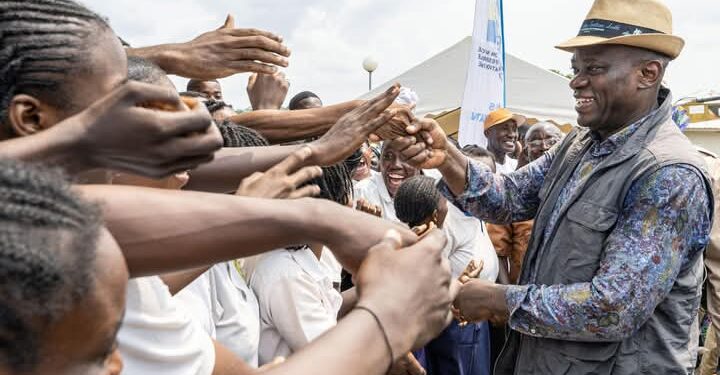 Le Chef de l’Etat Brice Clotaire Oligui Nguema visite les fermes AGROPAG