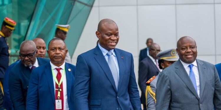 Le Chef de l’Etat Oligui Nguema prend par à la conférence de la CEEAC à Malabo