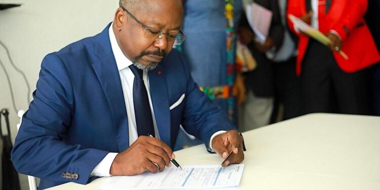 Ensemble Pour le Gabon sur la ligne de départ