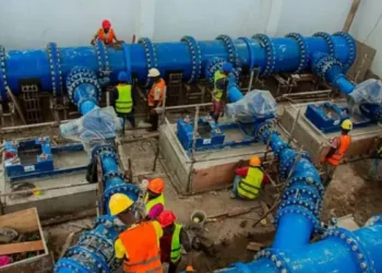 Inauguration de la station de pompage d&rsquo;eau potable du PK5 par le Président Oligui Nguema