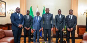 Football : Pierre Alain Mouguengui en passeur de l’excellence auprès du Chef de l’État