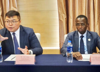 Sosthène Nguema Nguema mise sur le solaire avec Huawei